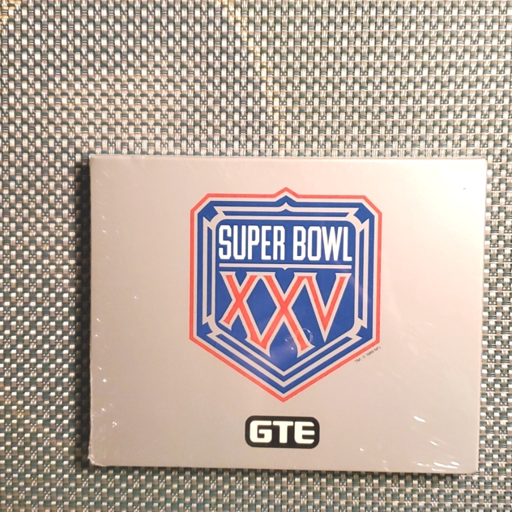 Vintage NFL art cards superbowl theme